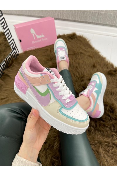 AIRFORCE SHADOW PEMBE YEŞİL AIRFORCE SHADOW PEMBE YEŞİL